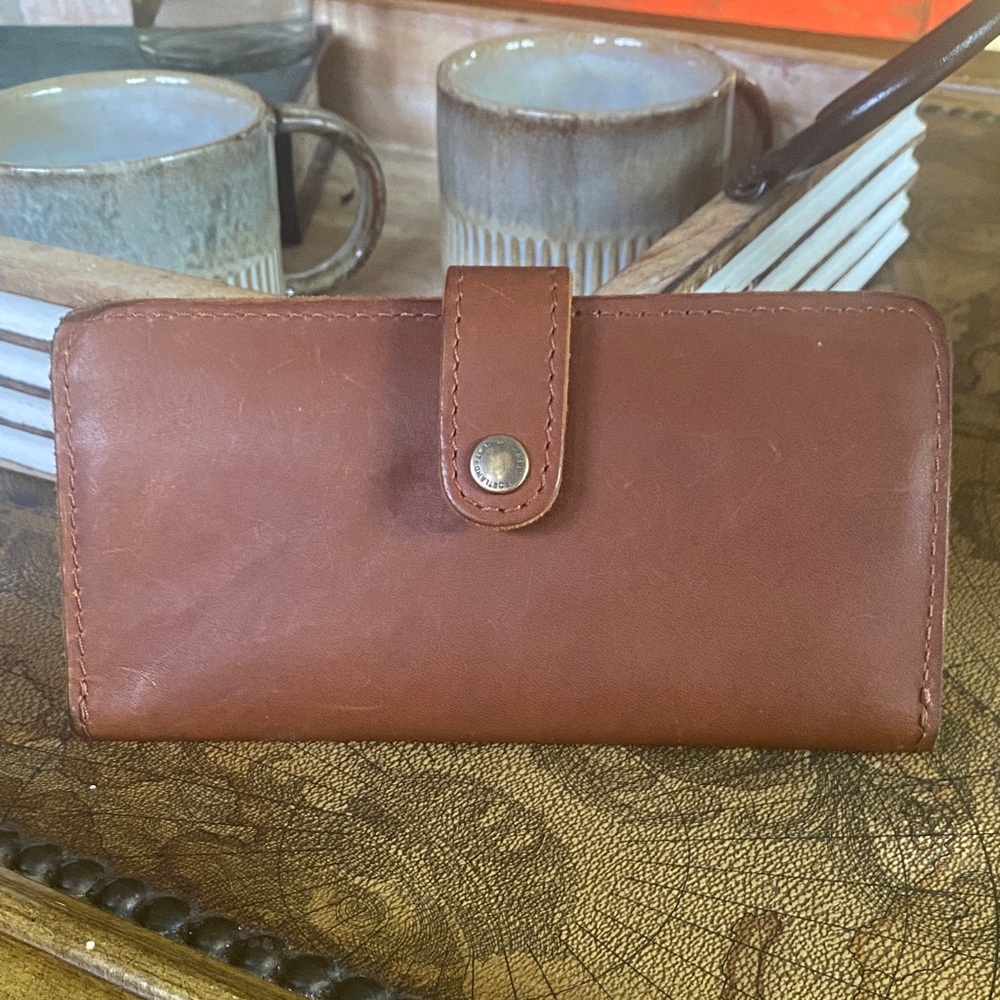 Portland Leather Bifold Wallet - Honey